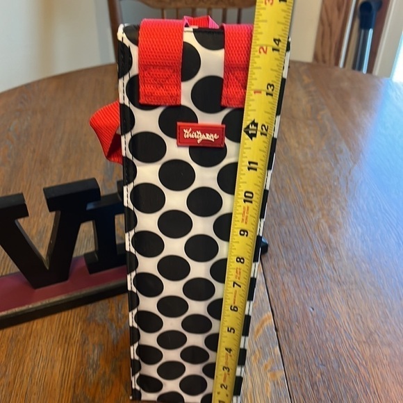 Thirty One wine bag insulated with handles & VINO wooden self standing sign - Picture 8 of 16